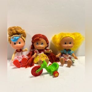 Vintage Doll Lot and Trike